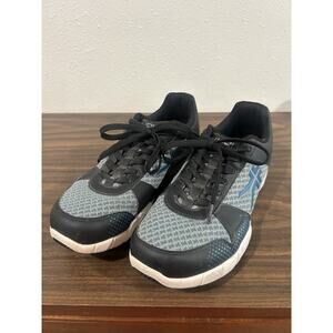 Kuru Quantum Comfort Walking Shoes Sneakers Men's Size 9 Blue Grey Black